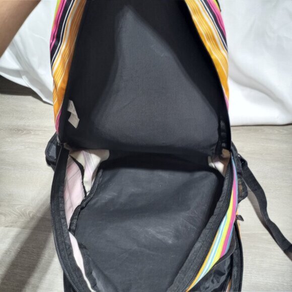 Roxy Colorful Spell Out Backpack - Picture 8 of 12